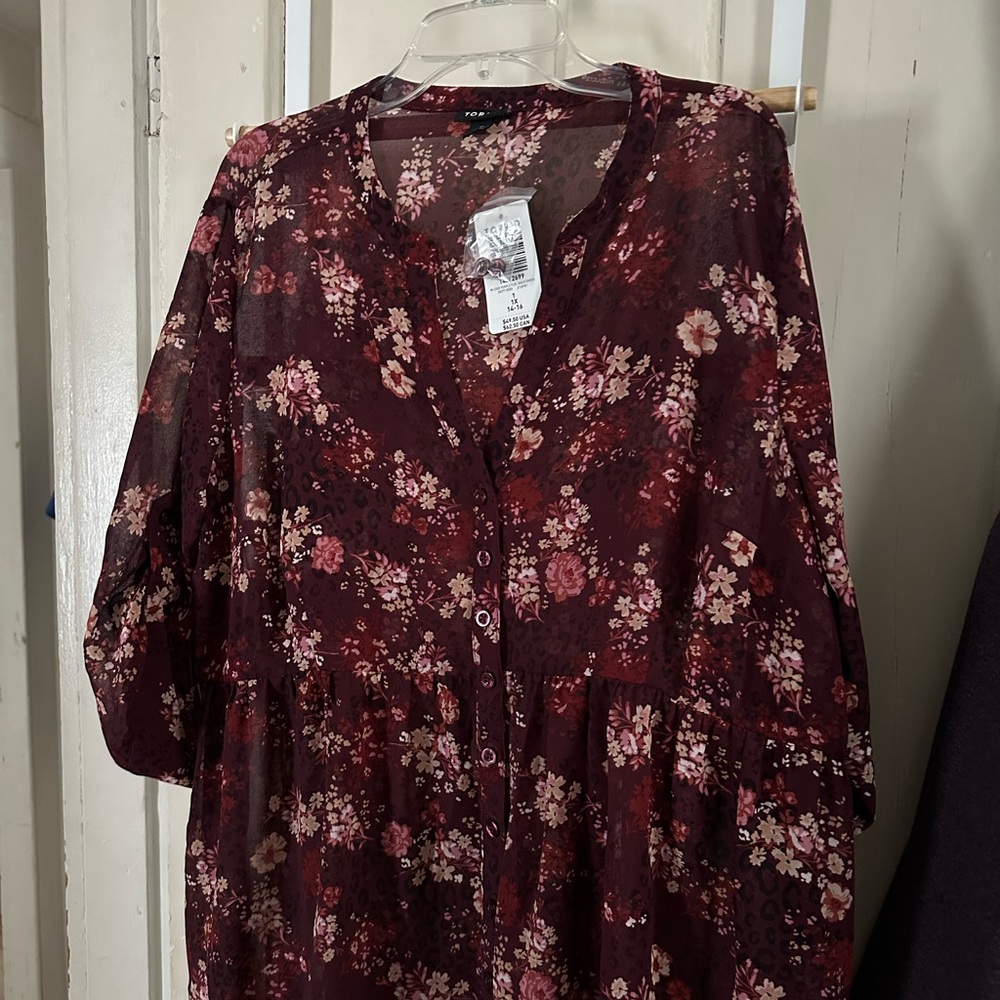 Torrid Floral leopard high low top